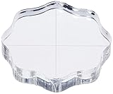 Apple Pie Memories Acrylic Stamp Block With Grips & Grid-2.5