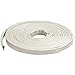 M-D Building Products 68676 Highly Durable Silicone Rubber Gasket Seal for Doors and Windows, Flexible in Extreme Temperatures, Ideal for Indoor and Outdoor Use, No Hardware Required (White) (20 ft)