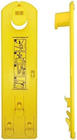 Picture Hanger, Picture Hanging Tool, Frame Hanging Tool for Marking Position and Measuring the Suspension and Horizontal Wall of the Roof, Sold by HTDRAGON