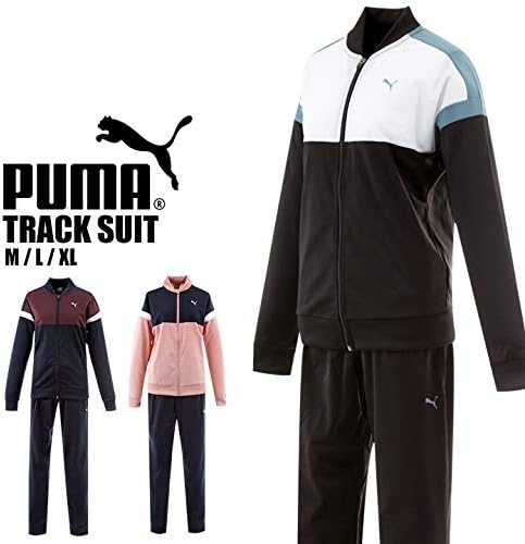 Amazon プーマ Puma ジャージ 上下セット レディース L ピンク フィットネス トレーニング ジャケット 通販