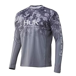 HUK Men's Icon X Camo Long Sleeve Performance
