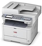 Okidata MB491 62438801 Multifunction Monochrome Printer with Scanner, Copier, and fax