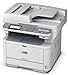 Okidata MB491 62438801 Multifunction Monochrome Printer with Scanner, Copier, and fax