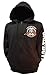 Call of Duty Infinite Warfare SCAR Mens Zip Up Hoodie (X-Large) Black