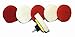 Spin-Scrub Drill Brush Scrub Pad with Drill Attachment - Spin Scrubber for Tile, Sink, Water Spot, Fiberglass Tub, Vinyl Floor - Non-Scratch - Bathroom Scrubber Attachment For Drill (6-Pack)