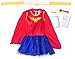 DC Comics: Wonder Woman Costume Tutu Dress for Kids by Rubies, Girl's Toddler