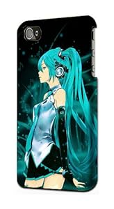 Image of Hatsune Miku Snap on Plastic Case Cover Compatible with Apple iPhone 5c