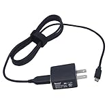 UL Listed AC Charger for Amazon Kindle Fire HDX 8.9 Inches Fire 7 Fire 7 Kids Edition HDX 7 Inches HD 6 with 5ft Power Supply Adapter Cord