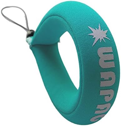 WAPAG Waterproof Camera Float Strap Universal Floating Wristband Buoyancy Belt for Camera/Waterproof Bag/Cell Phone (Turquoise1)