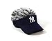 MLB New York Yankees Flair Hair Adjustable Visor, Navy