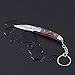 FlyingColors Laguiole Classic Pocket Knife. Stainless Steel, Perfect Key Chain, Wood Handle, Gift Box