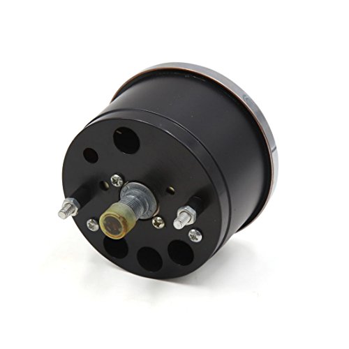 uxcell 0-12000r/min Round Shape Analog Tachometer Gauge for GN Motorcycle Scooter