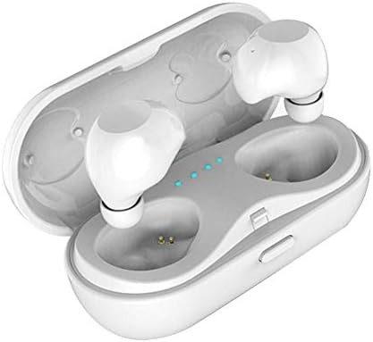 Biback Touchable HBQ-Q18 Waterproof HandsFree Noise Cancelling Wireless Bluetooth Stereo Headset in-Ear Earphones Earbuds with Mic for Business/Office/Driving