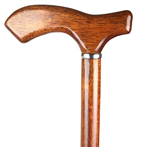 Walking Wooden Canes Crutches - Walking Crutch Cane for Men & Women - Walking Sticks Mobility Aids