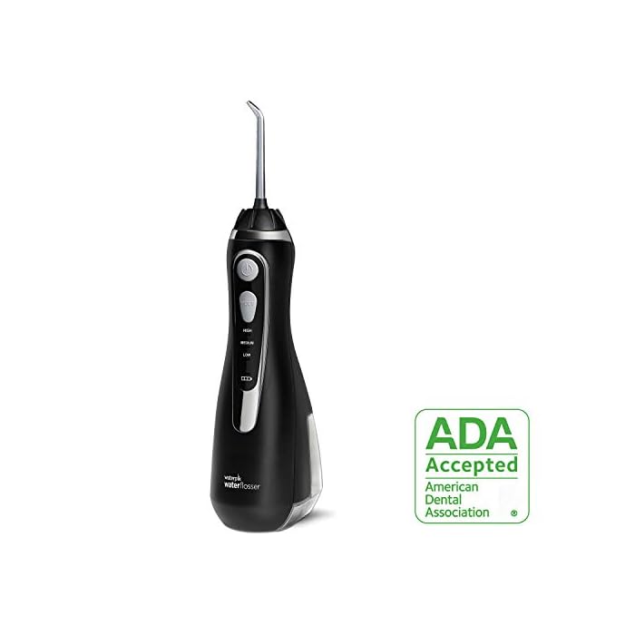 Waterpik Cordless Advanced Water Flosser For Teeth, Gums, Braces, Dental Care With Travel Bag and 4 Tips, ADA Accepted…