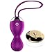 Weyes Multifunctional 7 Frequency Wireless Remote Control Vibrating Egg/Kegel Ball for Women, Purple, 7.2 Ounce