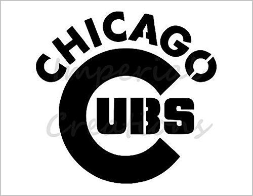 Chicago Cubs Logo Stencil - Carinewbi