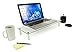 Mount-It! Glass Monitor Stand Laptop Stand, Ergonomic Desk Riser and Organizer, 22 Inches Wide Tempered Glass, 44 Lb Carrying Capacity (MI-7263)thumb 1