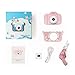 Kids Digital Camera Child Camcorder, Girls Birthday Toy Gifts for 4-13-Year-Old Children, Update Dual Cameras 20.0MP Toddler Video Recorder 1080P IPS 2