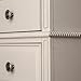 Evolur  Double - Drawers Dresser  in Antique White