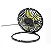 UKHONK-6-Inch-Portable-USB-Powered-Desk-Fan-Personal-Cooling-FanSmall-Table-Fan-Cooling-Fan-with-2-Speed-Adjustable-HeightGreat-for-Desktop-Office-Travelling-Camping-Fishing-HomeBlack UKHONK 6 Inch Portable USB Powered Desk Fan Personal Cooling Fan,Small Table Fan Cooling Fan with 2 Speed & Adjustable…