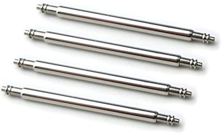 HEAVY DUTY SPRING BAR 1.8mm thickness Packet of Four Stainless Steel Watch Pins