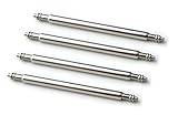 HEAVY DUTY SPRING BAR 1.8mm thickness Packet of Four Stainless Steel Watch Pins