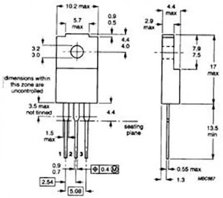 N Fet 800 V 5 2 A 30 W 1 8e Amazon Co Uk Electronics