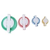 CJESLNA 4 Size Pompom Maker Fluff Ball Bobble Weaver Needle Craft Knitting Wool Tool Kit DIY
