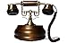 Opis 1921 Cable A: The Wood Retro Telephone/antique phone/old phone/retro phone/rotary phone/old telephone/vintage phone/vintage telephone / 50s phone/antique landline phone