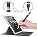 Silicone Case for Apple Pencil Holder Sleeve Skin Pocket Cover Accessories for iPad Pro 9.7/10.5/12.9, Cute Soft Grip Pouch with Charging Cap Holder and 2 Protective Nib Covers (Dark Blue)