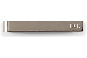 Weddingstar Men's Custom Engraved Stainless Steel Tie Bar