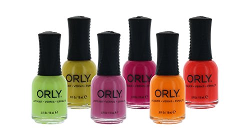 Orly nail polish color lacquer set 6-piece collection (…