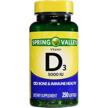 Amazon.com: Spring Valley - Vitamin D-3 5000 IU, 250