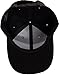 Crystal Case Studded Rhinestone Brim Adjustable Baseball Cap Hat (Black)