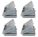 Faber-Castell Erasers - Drawing Art kneaded Erasers, Large size Grey - 4 Pack