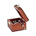 Walmeck Retro Wooden Musical Box Hand Crank Music Box Exquisite Workmanship 4 Patterns for Option (Bunny, Always with You) (1pc)