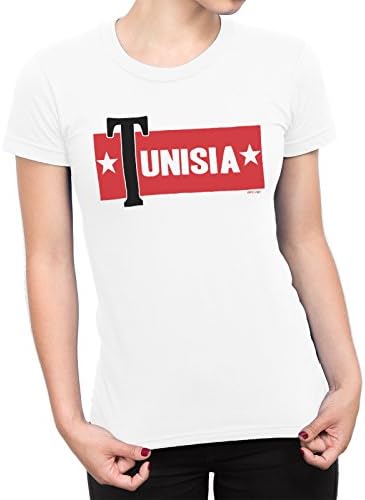 FC Liga Tunisia Ladies Cuban Inspired T-Shirt Football World Cup 2018 Cuba Style