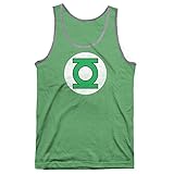 Justice League Men's Tank Tops (Large, Green Lantern)