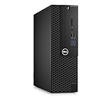 Dell OptiPlex Small form factor Business Desktop PC, Intel i5-7500 Quad-Core 3.4 GHz Processor, 8GB DDR4, Ethernet, DVD&plusmn;RW, Display Port/HDMI, Windows 10 Pro (SFF 256GB SSD)