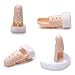 Thinvik [2 Piece] Plastic Mallet Dip Finger Support Brace Splint Joint Protection Injury - Knuckle 48-53mm