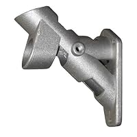 Flags Importer 2-Position Aluminum Bracket (Silver) for Flag Pole