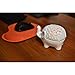MyGift Decorative White Elephant Openwork Design Ceramic Tea Light Candleholder