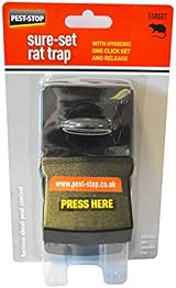Pest-Stop Sure Set Rat Trap Large Snap Trap for Rodents Indoor Outdoor view 9