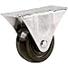 Shepherd Hardware 9481 2-Inch Rubber Rigid Plate Caster, 125-lb Load Capacity
