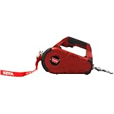 WARN PullzAll 120V AC Electric Winch with 1/2 Ton (1,000 lb) Capacity | Equipped with Steel Cable, Portable, Corded, Variable Speed Trigger, Red, 885000