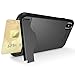 CoverON Credit Card Holder Protective SecureCard Series for Apple iPhone X Case, Black