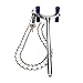 MALAB Lab Chain Clamp Holding Diameter 40-145mm