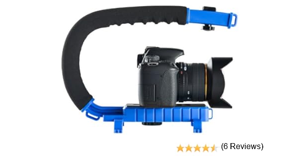 Estabilizador para Vídeo Gloxy Movie Maker Azul Oscuro: Amazon.es ...