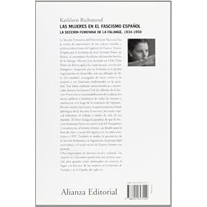 Las mujeres en el fascismo espanol / Women and Spanish Fascism: La Seccion Femenina De La Falange, 1934-1959 / The Women's Section of the Falange, ...